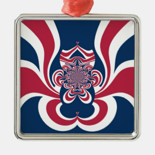 Cool Retro Vintag Hakuna Matata GIBT Trendflagge Silbernes Ornament