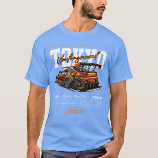 Cool Retro Vintag Japanisch JDM Tokyo Japan Drift T-Shirt