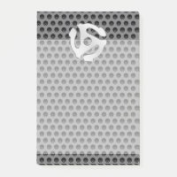 COOL Retro Vintage Silver Chrome Like 45 spacer DJ