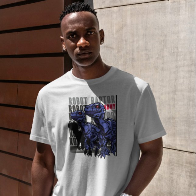 Cool Robot Raptor T-Shirt (Von Creator hochgeladen)