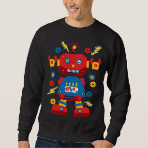 Cool Robotics Engineer Roboter Kids Sweatshirt