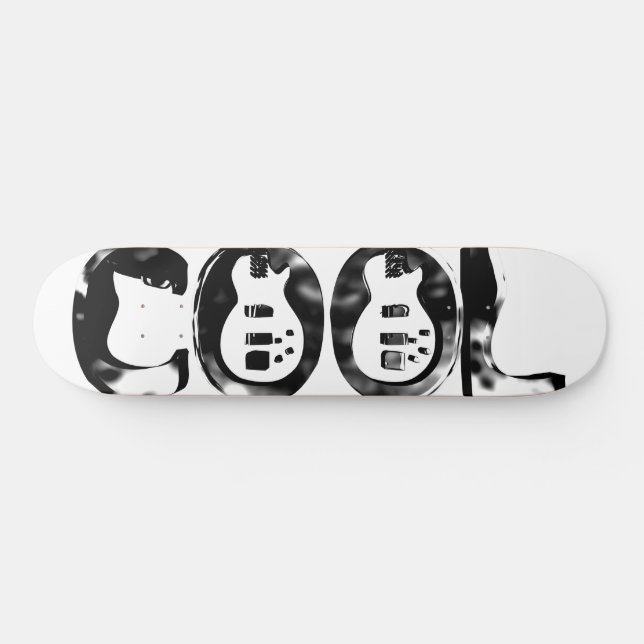 COOL ROCK GUITARS SKATEBOARD (Horizontal)