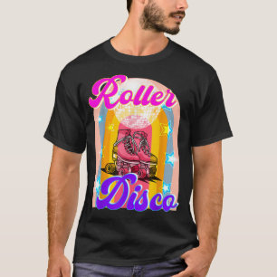 Cool Roller Disco Retro Party 70er und 80er T-Shirt