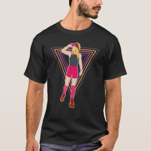 Cool Roller Skaten für Women Girl Rollerskate Rol T-Shirt