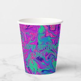 Cool rosa Aquamariner Glitzer Girl Birthday Slime  Pappbecher