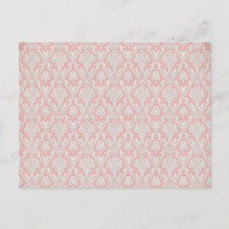 cool rosa Muster Postkarte
