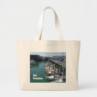Cool San Francisco Docks Jumbo Stoffbeutel