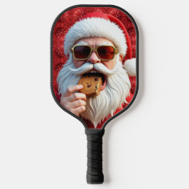 Cool Santa Claus Pickleball Schläger