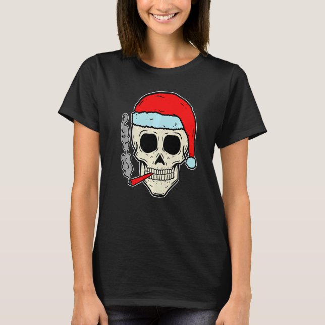 Cool Santa Claus Xmas Party Merry Christmas T-Shirt (Vorderseite)