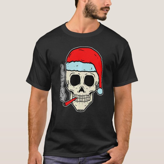 Cool Santa Claus Xmas Party Merry Christmas T-Shirt (Vorderseite)