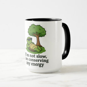 Cool-Schildkrötenkleber Tasse