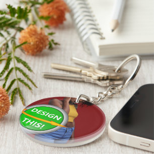 COOL! Schlüsselanhänger - Acrylkreis (beidseitig)