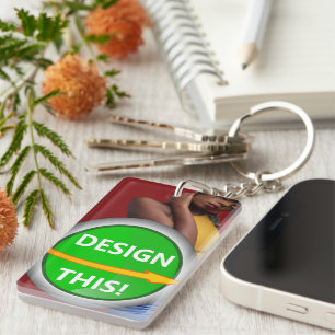 COOL! Schlüsselanhänger - Akrylecker (beidseitig)