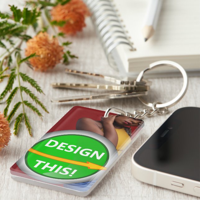 COOL! Schlüsselanhänger - Akrylecker (beidseitig) (Vorderseite rechts)