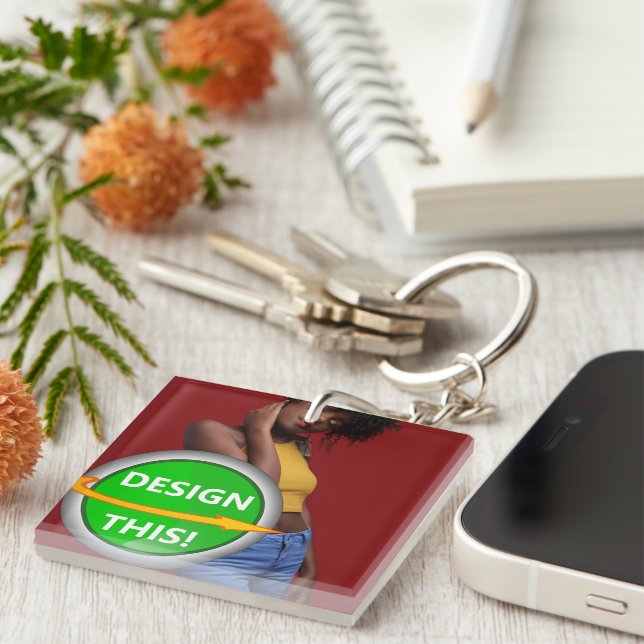 COOL! Schlüsselanhänger - Akrylplatz (beidseitig) (Vorderseite rechts)