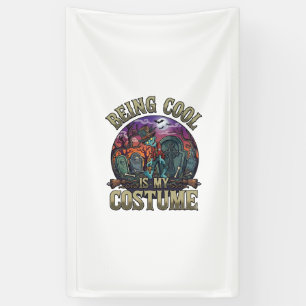 Cool Sein Ist Kostüm Halloween Zombie Friedhof_1 Banner