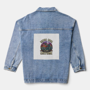 Cool Sein Ist Kostüm Halloween Zombie Friedhof_1 Jeansjacke