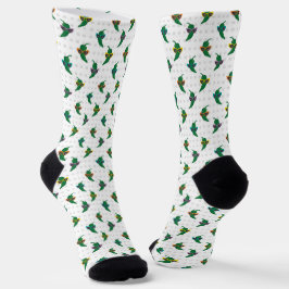 Cool Shades Green Chile Pattern Socks Socken