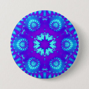 COOL! ~ Shades of Lila and Blue ~ Button
