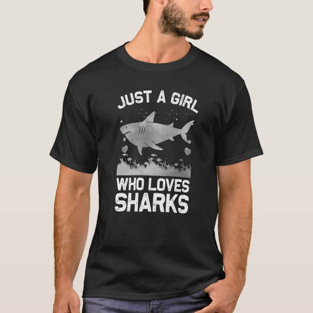 Cool Shark For Women Girls Kids Shark Whale Shark  T-Shirt (Vorderseite)