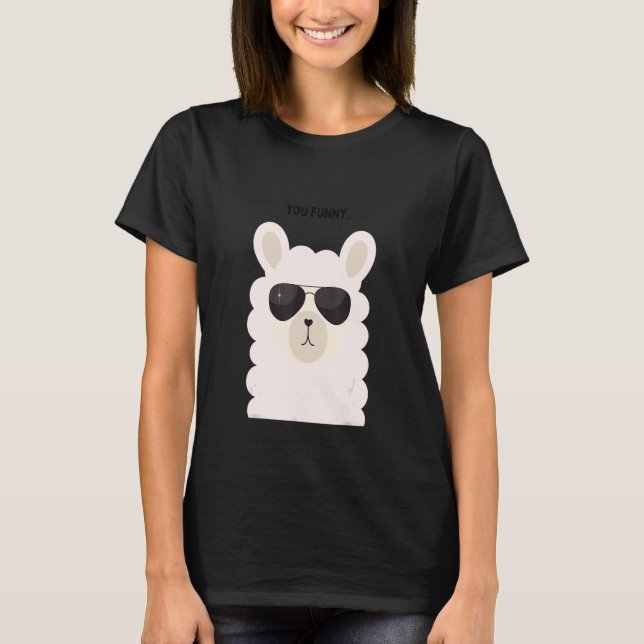 cool  sheep gentle cute sheep for animal T-Shirt (Vorderseite)