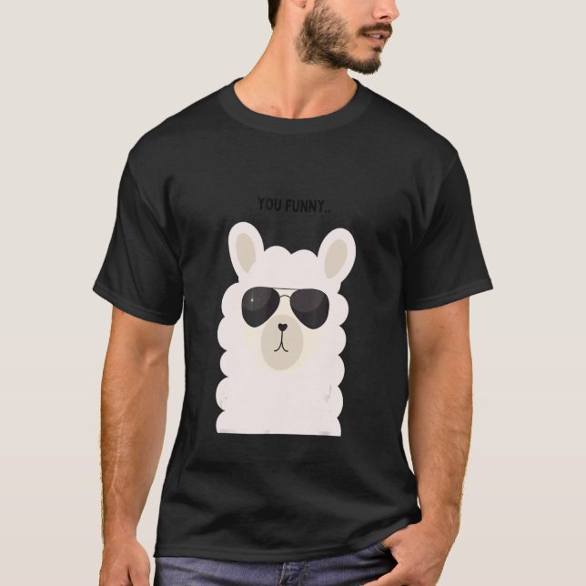 cool  sheep gentle cute sheep for animal T-Shirt (Vorderseite)