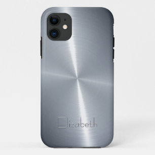 Cool Shiny Radial Steel Metallic Case-Mate iPhone Hülle