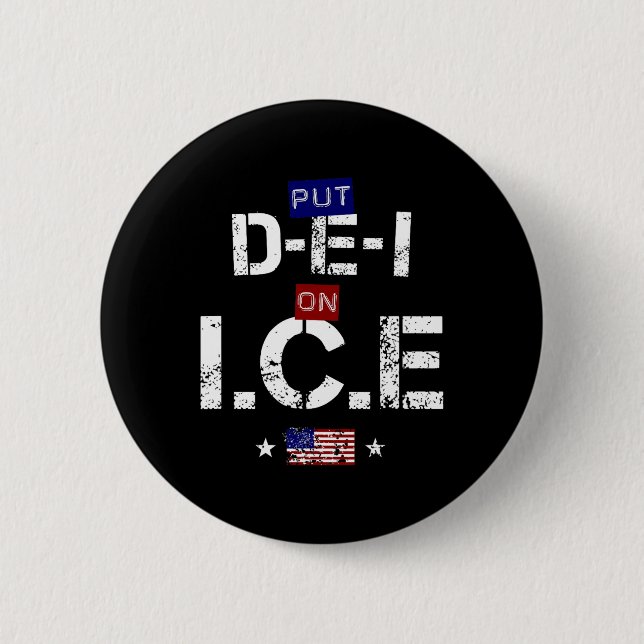 Cool-Shirt mit der Aufschrift Put Dei On Ice - Pro Button (Vorderseite)
