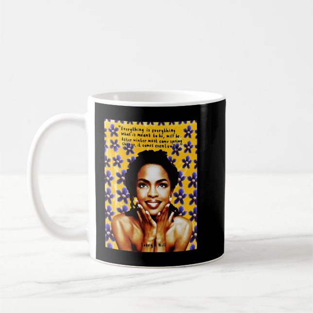Cool Singer Funny Gift Lauryn Hills Fans Kaffeetasse (Links)