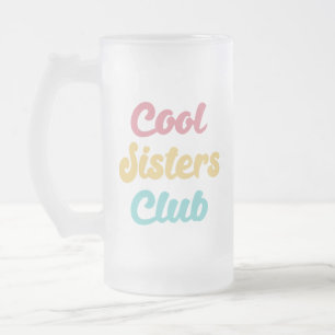 Cool Sistre Club II Mattglas Bierglas