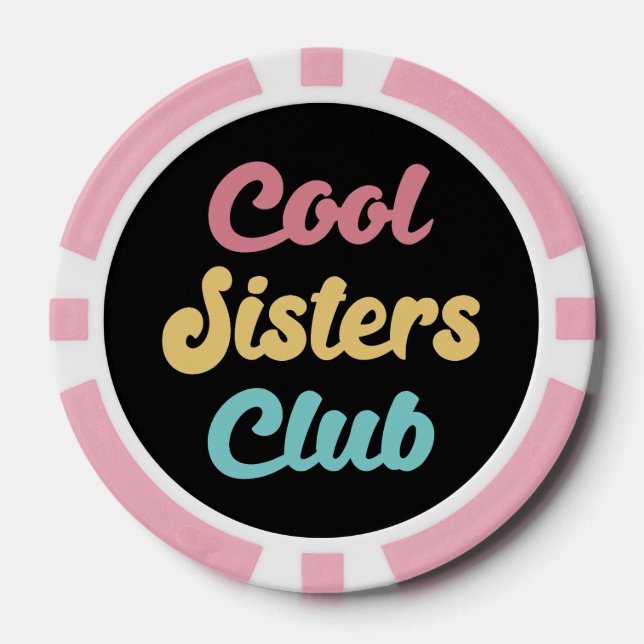 Cool Sistre Club II Pokerchips (Vorderseite)