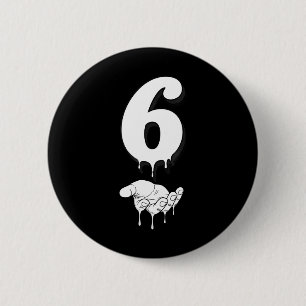 Cool Six Seven 6 7 Meme Gen Alpha Slang Kostüm Ma Button