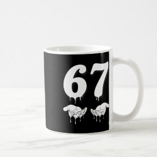 Cool Six Seven 6 7 Meme Gen Alpha Slang Kostüm Ma Kaffeetasse