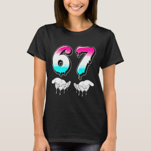 Cool Six Seven 6 7 Meme Gen Alpha Slang Kostüm Ma T-Shirt