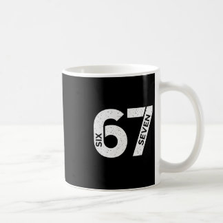 Cool Six Seven Zahl Gen Alpha Slang 6 7 Trend Kaffeetasse