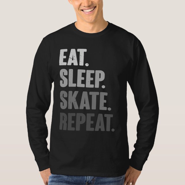 Cool Skateboarding  Skateboard Skateboarder Skater T-Shirt (Vorderseite)
