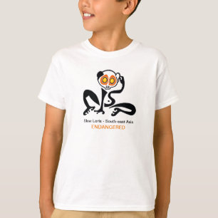 Cool Slow LORIS - Wildtiere - gefährdete Tiere - T-Shirt