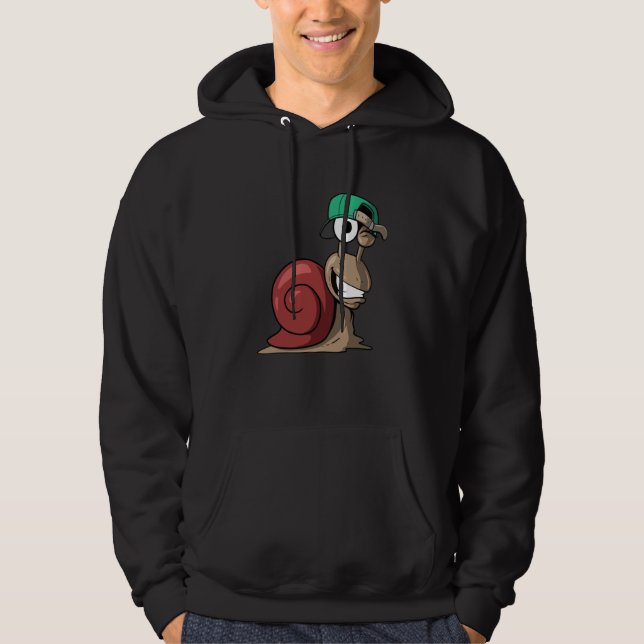 Cool Snail Hoodie (Vorderseite)