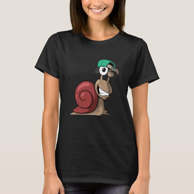 Cool Snail T-Shirt (Vorderseite)