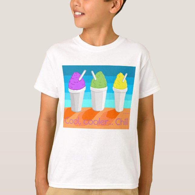 Cool snoball summer in NoLA kids  T-Shirt (Vorderseite)