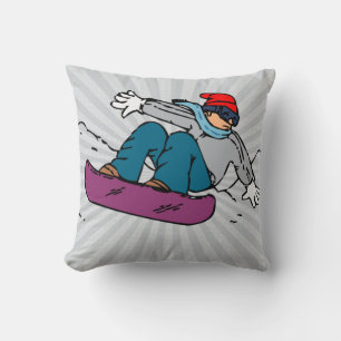 Cool Snowboarden Snowboarder Snowboard Kissen