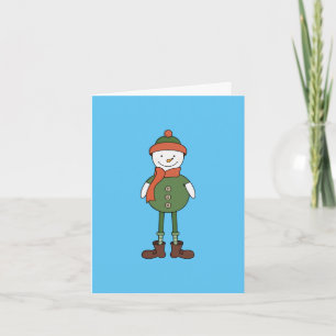 Cool Snowman Einladung