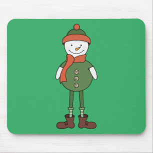 Cool Snowman Mousepad
