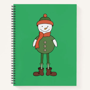 Cool Snowman Notizbuch