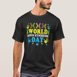 Cool Socks World Down Syndrome Awareness Supporter T-Shirt