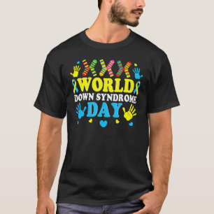Cool Socks World Down Syndrome Awareness Supporter T-Shirt