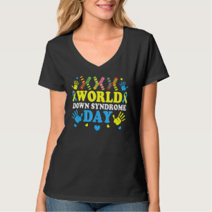 Cool Socks World Down Syndrome Awareness Supporter T-Shirt
