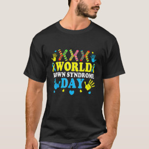 Cool Socks World Down Syndrome Awareness Supporter T-Shirt