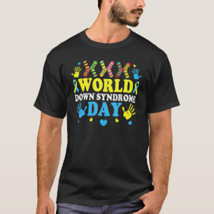 Cool Socks World Down Syndrome Awareness Supporter T-Shirt