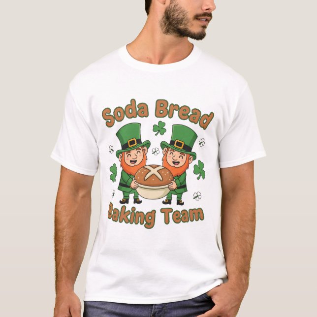 Cool Soda Bread Backteam Artisan Brot Irisches Bac T-Shirt (Vorderseite)
